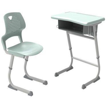 Vente directe de nouveaux produits : tables et chaises d’étude en plastique réglables en hauteur pour les cours de formation, les cours de soutien scolaire et les élèves du primaire et du secondaire.